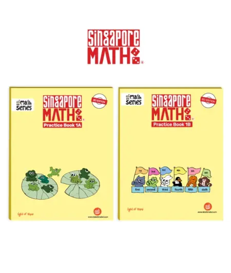 Singapore Math Practice Book Level 1 Full (1A, 1B)